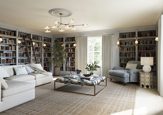 Adelaide, Checkers Stowe - Made to Measure Curtains - Image 7